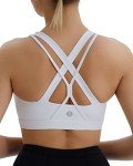 Criss-Cross Back Sports Bra for Women