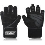 Trideer Padded Workout Gloves with Wrist Support