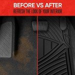 All-Weather Rubber Car Mats with Cargo Liner