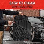 All-Weather Rubber Car Mats with Cargo Liner