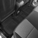 All-Weather Rubber Car Mats with Cargo Liner