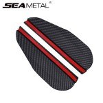 SEAMETAL 2PCS Car Rearview Mirror Rain Eyebrow Carbon Fiber Universal Car Rain Shield Reversing Mirror Rain Cover Car Accessorie