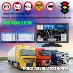 9 Inch GPS Navigation for Car Truck HGV SAT NAV Accessories Tools HD Navigator 2024 Free Update Europe North America Map 8GB FM