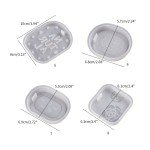 Camellia Plaster Hanging Plate Silicone Mold Wardrobe Car Fragrances Aromatherapy Epxoy Resin Mould DIY Casting Tool