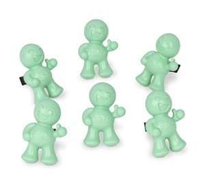 Little Joe 96406-6PK Fresh Mint Scent Car Air Freshener Clips to A/C Air Vent Uses Alcohol-Free Fragrance Oil is Non-Hazardous and Non-Toxic Plastic, Pack of 6
