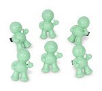 Little Joe 96406-6PK Fresh Mint Scent Car Air Freshener Clips to A/C Air Vent Uses Alcohol-Free Fragrance Oil is Non-Hazardous and Non-Toxic Plastic, Pack of 6