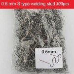 Plastic Welding Tools Car Repair Tool Kit 0.6/0.8mm Welder for Plastic Special Hot Melt Nails 300pcs Machine Supplies Equipment
