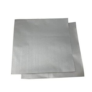 Patch for Car Covers - Polyester Material (Silver Type) - Strong Self Adhesive Backing - 1 ft x 1ft Patch - Use On Boat Covers, RV Covers, Car Covers, Motorcycle Covers and More - 2 Pack