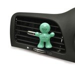 Little Joe 96406-6PK Fresh Mint Scent Car Air Freshener Clips to A/C Air Vent Uses Alcohol-Free Fragrance Oil is Non-Hazardous and Non-Toxic Plastic, Pack of 6