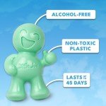 Little Joe 96406-6PK Fresh Mint Scent Car Air Freshener Clips to A/C Air Vent Uses Alcohol-Free Fragrance Oil is Non-Hazardous and Non-Toxic Plastic, Pack of 6