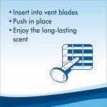 Refresh Your Car Car Air Freshener, Odor Eliminator, Set of 6 Auto Vent Sticks, Hawaiian Sunrise Scent, Refresh Your Car