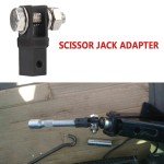 Scissor Jack Adapter Jacks Lift Part Equipment Wrench Tool For 1/2 Inch Drive Socket Off Road 4x4 Car Accessories Auto Universal
