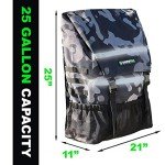 Rhino USA Spare Tire Trash Bag - Ultimate Car Storage Solution For Overlanding Accesories, Firewood, Water, Camping Essentials and More!