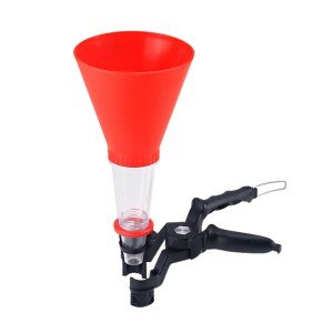 Universal Engine Oil Filling Funnel Set Plastic Adjustable Gasoline Adapters Change Equipment Car Refueling Accessories Tool Kit