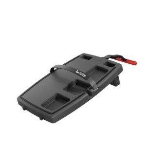 STUPID Car Tray - Classic Car Tray - Ultimate Car Organizer & Mobile Office - Includes 2 Elastic Straps - Quick-Release Seat Anchor - Dark Moon