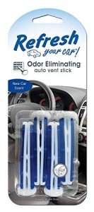 Refresh Your Car! E300888702 Auto Vent Stick, New Car, 4 Per Pack