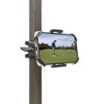 Golf Gadgets® - Swing Recording System | Golf Cart or Pull Cart Mount for Smartphone. Compatible with iPhones, Samsung Galaxy, HTC, Any Phone. (Bar Mount)
