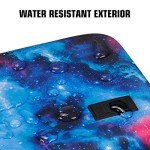 USA GEAR Hard Shell Electronic Organizer Travel Case 7.5 Inch - GPS Cases with Accessory Pocket and Water Resistant Exterior Compatible with Garmin GPS, Chargers, and More Electronics - Galaxy