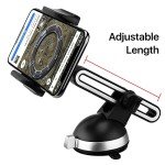 LAX Gadgets Phone Mount for Car, Cell Phone Holder Car, Phone Holder for Car, Car Phone Holder Mount, Phone Car Mount, Windshield Phone Mount for Car, Car Phone Holders, Car Mount for Phone