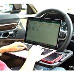 Steering Wheel Tray for Food,Car Table Kids Travel Tray,Car Desk Seat Trays for Eating,Cars Must Haves Interior Accessories Cool Gadgets for Men(Black)