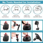 Shybaby 1080P Baby Car Mirror, 4.3" Baby Car Camera Monitor with 170° Wide View, HD Night Vision Function and Reusable Sucker Bracket, Safety Rear Facing Car Set Camera for Infants Kids Toddlers