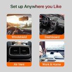 LAX Gadgets Phone Mount for Car, Cell Phone Holder Car, Phone Holder for Car, Car Phone Holder Mount, Phone Car Mount, Windshield Phone Mount for Car, Car Phone Holders, Car Mount for Phone