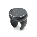 YuYue Electronic Wireless Bluetooth Media Button Remote Selfie Control Car Motorcycle Steering Wheel Music for iPhone or Android with Mount