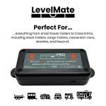 LogicBlue Technology LevelMatePRO Wireless RV Leveling System, Bluetooth Leveler for Campers, Must-Have Accessory for Travel Trailers, Effortless Setup for Phones with App