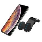 LAX Gadgets Magnetic Car Vent Phone Mount - Universal Car Vent Phone Holder Clip Compatible with All Smartphones iPhone/Samsung/Nokia/LG/Sony/Huawei, Black