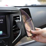 LAX Gadgets Magnetic Car Vent Phone Mount - Universal Car Vent Phone Holder Clip Compatible with All Smartphones iPhone/Samsung/Nokia/LG/Sony/Huawei, Black