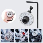 Calibrated Torque Wrench Torquemeter Dial Hand Tool for Auto Service Automotive Garage Equipment Degree Calibration Car Repairin