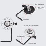 Calibrated Torque Wrench Torquemeter Dial Hand Tool for Auto Service Automotive Garage Equipment Degree Calibration Car Repairin
