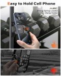 A2C Versatile Magnetic Phone Mount for Gym iPhone Holder, Golf Cart, Garage, or Any Metal Surface, One-Hand Pick & Place, 360 Degrees Rotatable, Workout Gadgets Essentials Gift for Friends Men Women