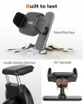 A2C Versatile Magnetic Phone Mount for Gym iPhone Holder, Golf Cart, Garage, or Any Metal Surface, One-Hand Pick & Place, 360 Degrees Rotatable, Workout Gadgets Essentials Gift for Friends Men Women