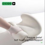 CICIDO+ Car Seat Back Support Lumbar Support Pillow for Car Seat Driver Memory Foam Lower Back Pain Relief Support Deep Surrounding Full Back Support Posture Improve Back Cushion Black