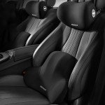 Car Neck Cushion Memory Foam Protective Lumbar Back Support Breathable Universal Car Headrest Pillow Car Supplies