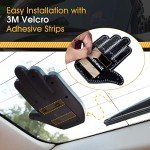 Car Accessories for Men, Car Middle Finger Light with Remote - Give The Bird & Wave & Love to Drivers - Ideal Gift Car Accessory, Truck Accessories, Finger Flicker Car Led Signs for Men and Women