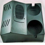 Workman CB Radio Hump Mount With Speaker and Cup Holders, Model: , Gadget & Electronics Store