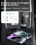 [2025 Ultra-Compact] Retractable Car Charger 4 in 1, 69W Car Phone Charger Compatible with iPhone 16 Car Charger Fast Charging, Car Accessories, Car Charger Adapter for iPhone 16/15/14/13/Galaxy