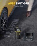 AUXITO Tire Inflator Portable Air Compressor - 150PSI 1Min Fast Inflate Air Pump for Car Tires with Tire Pressure Gauge, LED Flashlight, Portable Tire Inflatores for Car, Sedan, Motorcycle, Bike, Ball