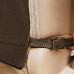 Munchkin® Back Seat Cover for Kids, Deluxe Kick Mats™ Car Seat Protector, Black, 2 Pack