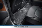 MAXLINER Custom Fit Floor Mats 2 Row Liner Set Black Compatible with 2018-2022 Toyota Tacoma Double Cab