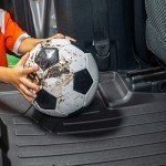 MAXLINER Custom Fit Floor Mats 2 Row Liner Set Black Compatible with 2018-2022 Toyota Tacoma Double Cab