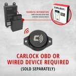 CARLOCK BT Vibration Sensor Add-on - Improved Car Theft Protection and Security for Your CarLock Device - Installs to Car Doors or Valuables for Instant Motion Detection (NOT for Standalone Use)