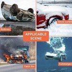 THINKWORK Car Safety Hammer Gift for Women, Three-in-One Tool with Window Breaker and Seat Belt Cutter, Safety Emergency Car Escape Tool for Family, Children.