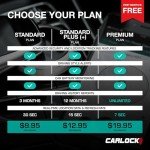 CARLOCK Anti Theft Car Device - Real Time 4G Car Tracker & Car Alarm System. Comes with Device & Phone App. Tracks Your Car in Real Time & Notifies You Immediately of Suspicious Behavior.OBD Plug&Play