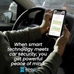 Keep Car Alarm - 4G/LTE, Anchoring Anti-Theft & Break-in Deterrent, GPS, Motion Sensing (PIR/Radar), 1080p Pictures & Video, 120dB Sound and Flashing Bright LEDs