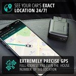 CARLOCK Anti Theft Car Device - Real Time 4G Car Tracker & Car Alarm System. Comes with Device & Phone App. Tracks Your Car in Real Time & Notifies You Immediately of Suspicious Behavior.OBD Plug&Play