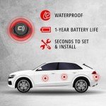 CARLOCK BT Vibration Sensor Add-on - Improved Car Theft Protection and Security for Your CarLock Device - Installs to Car Doors or Valuables for Instant Motion Detection (NOT for Standalone Use)