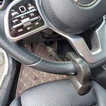 Steering Wheel Lock Anti-Theft Device, Esploratori Anti Theft Car Device, Car Lock,Car Anti Theft Device, Car Theft Prevention,Car Security Products,Antitheft Products(33.5in)